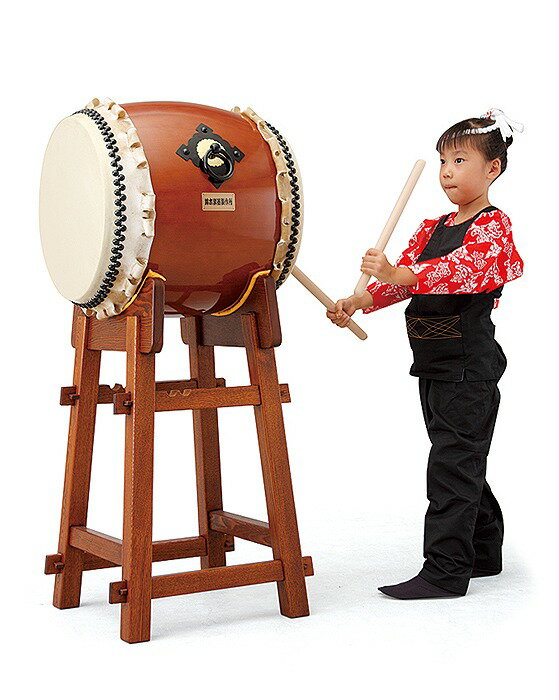 SUZUKI 郷のひびきシリーズ 長胴太鼓1尺3寸やぐら台(低)セット HS-Y130L鈴木楽器販売 スズキ 和太鼓【Stage-Rakuten Japanese musical instrument】