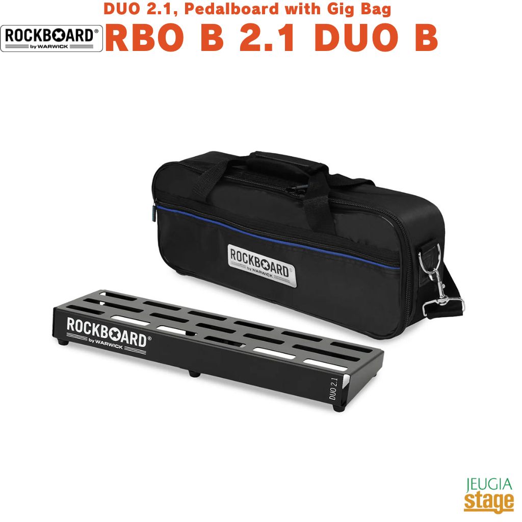 乐天商城 - RockBoard DUO 2.1, Pedalboard with Gig Bag【Duo Series】RBO B 2.1 DUO Bロックボード ペダルボード ギグバッグ付属 デュオシリーズ【Stage-Rakuten Guitar Accessory】WARWICK ワーウィック エフェクターボード