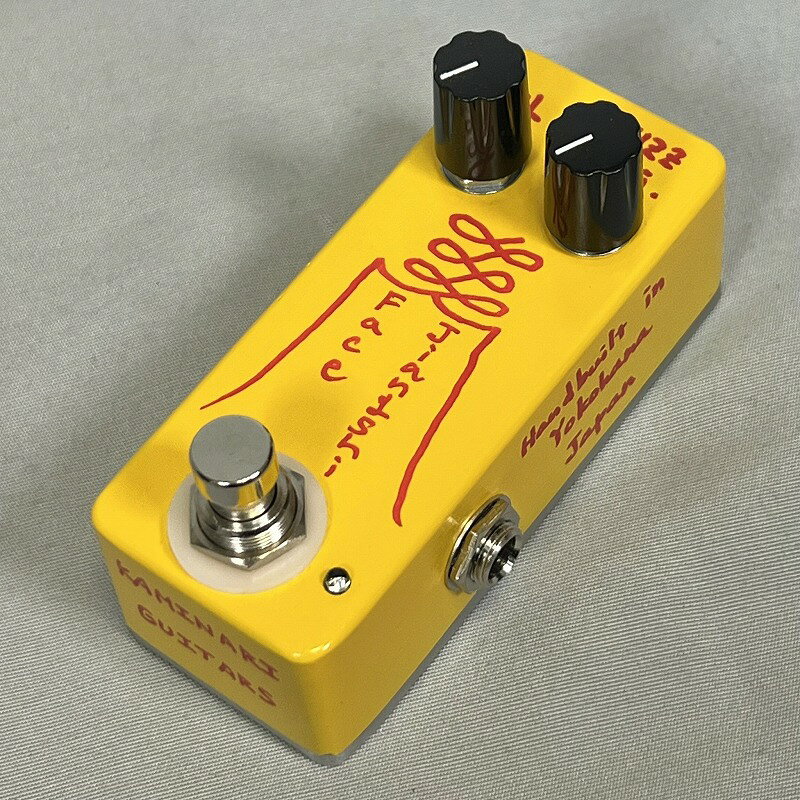 KAMINARI GUITARS Jiangshi Face FuzzK-EP-JF1カミナリギターズ エフェクター ファズ【Stage-Rakuten Guitar Accessory】神鳴 effector effect pedal ファズフェイス シリコン