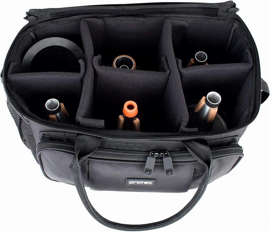 PROTEC M408 Trumpet Mute Bag Modular Walls ＆ Mute Holder トランペット用 ミュ...