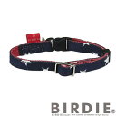 [サイズ:SS]スターデニムカラー【BIRDIE（バーディ）超小型犬ワンタッチバックル首輪】　カジュアル　布製首輪　着脱簡単　ワンタッチ　ペット用品　ペットグッズ　犬用品　カラー　首輪　小型犬　中型犬