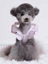 1~2日以内発送!PINK/S サマーチェッククロップ(2色)TOTO&ROY トトアンドロイ ペット ペット用品 犬用品 小型犬 中型犬 犬服 ドッグウェア プチプラ