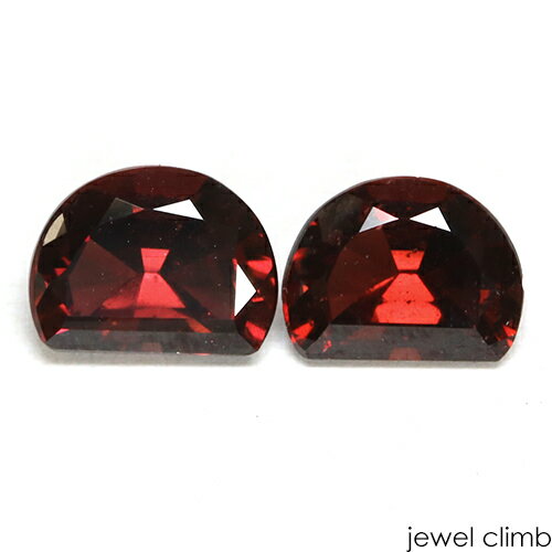 【ペアストーンセット価格】レッドグレープ ガーネット 宝石 ルース ≪ペアストーン≫4.58CT