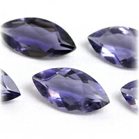 (マーキス10x5mm前後)アイオライトのリーズナブル 宝石 ルース ストーン