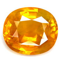 ゴールデンサファイア 宝石 ルース 11．34CT