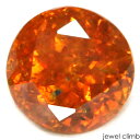【8月13日の誕生日石】サンセットオレンジ・スファレライト 宝石 ルース 1.49CT(4)