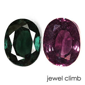 【Xmas限定・厳選20％OFF+楽天ポイント】カラーチェンジ ガーネット 宝石 ルース 0．55CT