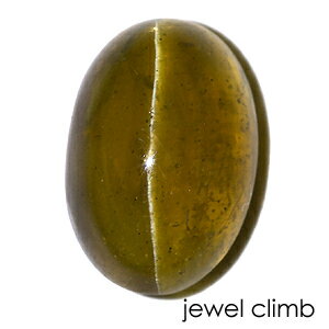 　 ◆その他アパタイトキャッツアイはこちら 　 宝石 アパタイトキャッツアイ 重量 4．15CT 　 形状 オーバルカボション 寸法 10．0x6．9x6．7mm 　 産地 ブラジル 硬度 5 　 品質 SI 色相 A 　 備考 『 カラーストーンの品質と色相の表記について　』 　 　 【緑色石】【半透明色石】【キャッツ石】 -------------------------------------------- ◆解らないことがございましたらお気軽にお問い合わせください。 　当店スタッフが丁寧にご説明させて頂きます。 ◆ジュエリー加工をご希望の方は、お気軽にご相談ください。 　≫≫クライム工房 ◆当店では 天然石 のダイヤモンド、ルビー、サファイア、エメラルド等 宝石の国 と呼ばれるタイをはじめ様々な地域から世界中の希少な宝石を直輸入価格にて販売しております。 クリスマス　お誕生日 にルースのみ、後日ジュエリー加工というのも可能です。 指輪やリングは勿論のこと、ペンダント・ネックレス・イヤリング・ピアス・ボディピアス等 あらゆるジュエリー、アクセサリーの制作をお承っております。 オリジナルジュエリーを簡単に作成が出来ます。初心者の方でもお気軽にご相談くださいませ。 　 --------------------------------------------8月27日の誕生日石 ハニーアパタイトキャッツ4．15CT RECOMMEND POINT 　スラリと伸びる印象的なキャッツライン！ 　　　　　　 　見応え抜群のアパタイトキャッツアイです！ 艶やかなカボションに美しいシャトヤンシーが走る ハニーアパタイトキャッツアイ！ 一直線に走るラインがとても綺麗な一石で 見応え抜群の結晶です！ 艶やかな結晶に現れる神秘的なキャッツライン。 結晶の端まで現れる貴重な一石！ バックやサイド部分はシャトヤンシー効果を 保つ為に磨きをしないのが一般的で、多少の凹凸はございますが 表面は艶やかに磨き上げられた状態の良い一石で 途切れることのない鮮明な光線で 上質であることを証明いたしております。 ペンライト等の光を当てて ごゆっくりとお手にとってご堪能ください！