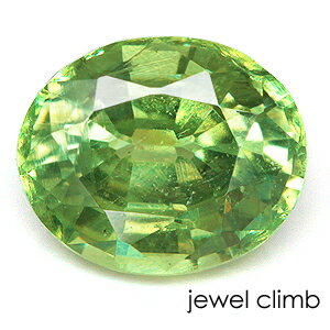 　 宝石 デマントイドガーネットDemantoid Garnet 重量 0．43CT 　 形状 オーバル 寸法 3．97x4．81x2．74mm 　 産地 ナミビア 硬度 6．5～7 　 品質 SI 色相 S 　 備考 『 カラーストーンの品質と色相の表記について　』 【ルース鑑別書付き】 　 　 【緑色石】【ファイア石】【稀少石】 -------------------------------------------- ◆解らないことがございましたらお気軽にお問い合わせください。 　当店スタッフが丁寧にご説明させて頂きます。 ◆ジュエリー加工をご希望の方は、お気軽にご相談ください。 　≫≫クライム工房 ◆当店では 天然石 のダイヤモンド、ルビー、サファイア、エメラルド等 宝石の国 と呼ばれるタイをはじめ様々な地域から世界中の希少な宝石を直輸入価格にて販売しております。 クリスマス　お誕生日 にルースのみ、後日ジュエリー加工というのも可能です。 指輪やリングは勿論のこと、ペンダント・ネックレス・イヤリング・ピアス・ボディピアス等 あらゆるジュエリー、アクセサリーの制作をお承っております。 オリジナルジュエリーを簡単に作成が出来ます。初心者の方でもお気軽にご相談くださいませ。 　 --------------------------------------------【ルース鑑別書付き】 煌く緑の光彩 デマントイドガーネット0．43CT RECOMMEND　POINT 　　　　　高い透明感と豊かなテリが美しいデマントイドガーネットです。 鮮やかなグリーンの地色に、特有のファイアがぎらつく ナミビア産デマントイドガーネットです！ ナミビア産のデマントイドがは高いクリアー感が特徴で、 そこに宿る明るいグリーンの地色と 豊かな煌きがとても美しい結晶です。 茶色いカラーが多いと言われるナミビア産デマントイドですが、 こちらのルースのようにきれいなグリーンカラーをしたものは とても稀少と言えます。 曲線ラインが美しいオーバルスタイルを持ち 発色の良いグリーン光彩が心地よく目に届けられます。 美しいグリーンの輝きがお楽しみいただける ナミビア産のデマントイドガーネットを、 貴方のコレクションの一つにお加え下さい！！ 　 　