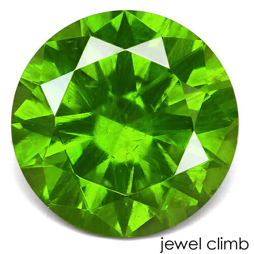 ◆その他のロシア産デマントイドはこちら 　 宝石 デマントイドガーネットDemantoid Garnet 重量 1．03CT 　 形状 ラウンド 寸法 6．24x6．26x3．79mm 　 産地 ロシア 硬度 6．5～7．0 　 品質 SI 色相 S 　 備考 『 カラーストーンの品質と色相の表記について　』 【ルース鑑別書付き】 　 　 【緑色石】【ファイア石】【稀少石】 -------------------------------------------- ◆解らないことがございましたらお気軽にお問い合わせください。 　当店スタッフが丁寧にご説明させて頂きます。 ◆ジュエリー加工をご希望の方は、お気軽にご相談ください。 　≫≫クライム工房 ◆当店では 天然石 のダイヤモンド、ルビー、サファイア、エメラルド等 宝石の国 と呼ばれるタイをはじめ様々な地域から世界中の希少な宝石を直輸入価格にて販売しております。 クリスマス　お誕生日 にルースのみ、後日ジュエリー加工というのも可能です。 指輪やリングは勿論のこと、ペンダント・ネックレス・イヤリング・ピアス・ボディピアス等 あらゆるジュエリー、アクセサリーの制作をお承っております。 オリジナルジュエリーを簡単に作成が出来ます。初心者の方でもお気軽にご相談くださいませ。 　 --------------------------------------------【ルース鑑別書付き】 希少なロシア産の大粒結晶 デマントイドガーネット1．03CT RECOMMEND POINT 希少な1CTを超える大粒ラウンド結晶。 　　　華やかな彩りと強い輝きを放つロシア産デマントイドガーネットです。 抜群の希少性を誇るロシア産デマントイドガーネット。 その中でも1CTを超える美しい結晶は 特に市場に数が少なく、高額にて取引されています。 ロシア産のデマントイドガーネットは以前からかなりの希少性がありましたが 近年は特に新規の流通がほとんどなく 年間を通しても数度見る機会があるかどうかのレベルとなってしまいました。 当店では兼ねてより大粒デマントイドガーネットに注目しておりましたので 過去に販売していた結晶とあわせてもいくつかのラインナップを誇りますが 実際のところこのような品質の結晶はほとんどございません。 特にこちらの結晶は暗さの感じさせない明るい彩りと強い輝きが魅力の一石。 綺麗なラウンドカットが施された結晶は納得のプレミアムサイズ。 また、ホーステールインクルージョンも多すぎず 少なすぎず絶妙な含み加減です。 大変バランスの良いロシア産デマントイドガーネットと言えます。 本来は絶対的な個数が少ない中で選べる程も選択肢は多くありません。 1CTアップのデマンドガーネットをお探しのお客様にも 是非ご注目して頂きたい一石です。 美しいグリーンが広がるロシア産の大粒デマントイドガーネットを お手元にてご堪能下さいませ。 　