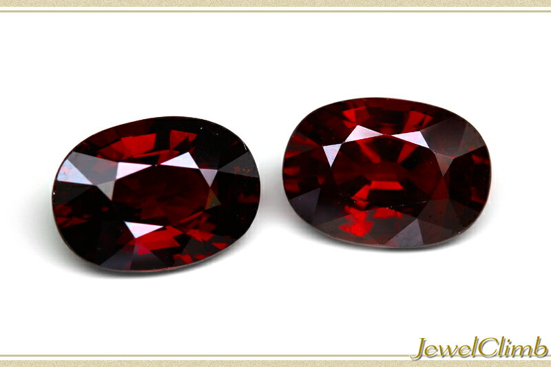 【ペアストーンセット価格】スペサルタイト（スペサルティン） ガーネット 宝石 ルース ≪ペアストーン≫ 8．65CT