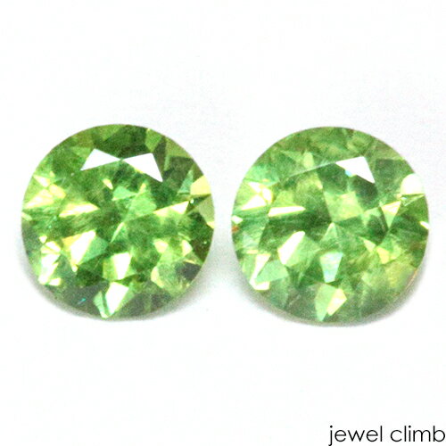 【ペアストーンセット価格】デマントイド ガーネット 宝石 ルース ≪ペアストーン≫ 0.44CT 【ペアストーンセット価格】デマントイド ガーネット 宝石 ルース ≪ペアストーン≫ 0.44CT