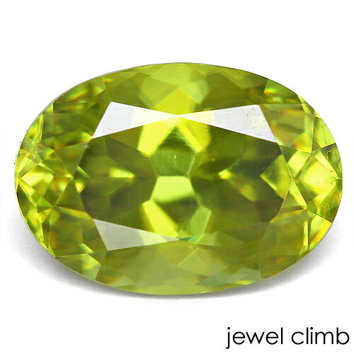 【21日までXmas限定・厳選20％OFF+楽天ポイント】グリーンスフェーン 宝石 ルース 1．25CT