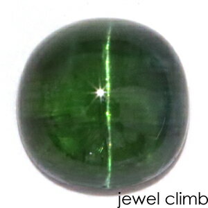 【21日までXmas限定・厳選20％OFF+楽天ポイント】グリーントルマリン キャッツアイ 宝石 ルース 2．49CT