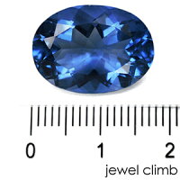 カラーチェンジ・ウルトラマリン・ルース15.21CT