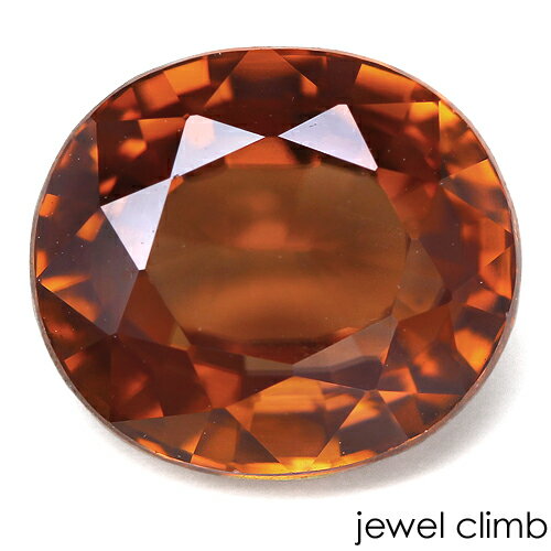 【Xmas限定・厳選20％OFF+楽天ポイント】非加熱オレンジジルコン 宝石 ルース 3．46CT