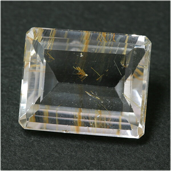 インクルージョン(Iron Oxides) イン非加熱トパーズ 宝石 ルース 13．15CT