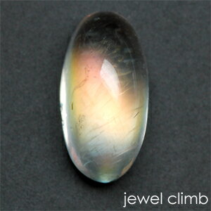 レインボームーンストーン 宝石 ルース (マルチオレンジ)0.93CT