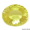 　 宝石 クォーツ(レモンシトリン又はレモンクォーツ)Lemon Quartz 重量 65．85CT 　 形状 オーバル 寸法 27．32x32．95x14．94mm 　 産地 アフリカ 硬度 7 　 品質 SI 色相 A 　 備考 『 カラーストーンの品質と色相の表記について　』 【ルース鑑別書付き】 　 　 【黄色石】 -------------------------------------------- ◆解らないことがございましたらお気軽にお問い合わせください。 　当店スタッフが丁寧にご説明させて頂きます。 ◆ジュエリー加工をご希望の方は、お気軽にご相談ください。 　≫≫クライム工房 ◆当店では 天然石 のダイヤモンド、ルビー、サファイア、エメラルド等 宝石の国 と呼ばれるタイをはじめ様々な地域から世界中の希少な宝石を直輸入価格にて販売しております。 クリスマス　お誕生日 にルースのみ、後日ジュエリー加工というのも可能です。 指輪やリングは勿論のこと、ペンダント・ネックレス・イヤリング・ピアス・ボディピアス等 あらゆるジュエリー、アクセサリーの制作をお承っております。 オリジナルジュエリーを簡単に作成が出来ます。初心者の方でもお気軽にご相談くださいませ。 　 --------------------------------------------【ルース鑑別書付き】 放射線状のカットが美しい レモンシトリン65．85CT RECOMMEND　POINT コーンケープカットをお楽しみください。 放射線状にカットが施された大粒レモンシトリン。 この特長的な輝きは、コンケーブと 呼ばれるカッティングによるものです。 クラウンからガードルにかけて、そしてもパビリオン部分も ファセット同士が平らな角で接しているのではなく、 間を窪ませる事によって凹凸が生まれ 正面から見た際に光線のような輝きに見える特徴があります。 透明感が特に高いルースに対して行う事で 最大限の効果を発揮します。 大粒で見ごたえがありずっしりと大きい 65CTもの重量があります。 若干のカラーバンドと微細な内包物がありますが 非常に大粒である割には大変クリアーな結晶で とても迫力があります。 ゴージャス、大迫力、綺麗なカラーリングと言った言葉が ぴったりの素晴らしい大粒結晶をお楽しみください！ 　