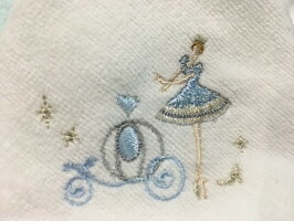 ティアラ刺繍タオル