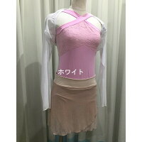 ソフトチュールメッシュトップス★ワイドオープン★Jewelesqueオリジナル