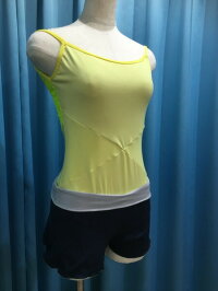 バレエショートパンツ★リバーシブルタイプネイビー&ライトグレーマットスパン製Jewelesqueオリジナル