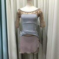 バレエトップ31★ブラポケット付きJewelesqueオリジナル