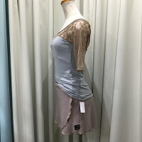 バレエトップ91ひじ丈★ブラポケット付きJewelesqueオリジナル