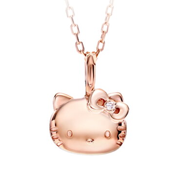 ハローキティ 18金 ネックレスキティちゃん 大人 グッズ ダイヤ レディースジュエリーアクセサリー 誕生日プレゼント 誕生日 記念日 プレゼント ギフト 女性 猫 20代 30代 40代 50代 ご褒美 クリスマス クリスマスプレゼント