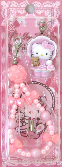 ハローキティ×嶽本野ばらHELLO KITTY POUR LOLITA WHITE EDITIONストラップ