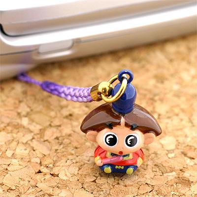 「おじゃる丸」ミニキャラ鈴根付（おじゃる丸）0427アップ祭9