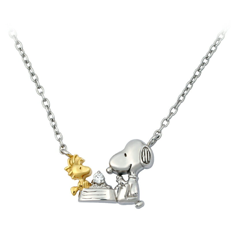 スヌーピー 【J-Plus独占限定販売】 ネックレス 大人 かわいい グッズ SNOOPY Happiness Pendant ジュエリー 誕生日プレゼント ギフト ラッピング 女性 レディース ジュエリー ダイヤ harodku