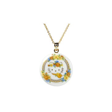 ハローキティ 大人 HELLO KITTY・ラウンド イエロー※発送までに1〜2週間ほどお時間を頂いております。ご了承くださいませ。 誕生日プレゼント キティ プレゼント キティちゃん ギフト ラッピング 女性 レディースジュエリー クリスマス クリスマスプレゼント