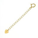 アジャスターチェーン K18 18金 イエローゴールド 全長5cm アクセサリー (1260-0049-30)