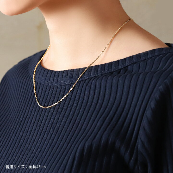 アズキチェーン 小豆チェーン ゴールドチェーンネックレス ゴールド ネックレス チェーン 18k K18 男性 メンズネックレス プレゼント Mens 開店記念セール 18金 18k 幅1 5mm ジュエリー ゴールドネックレス 4面カット レディース 女性 メンズ ディーヴァス K18