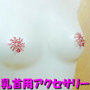 ニップルハガー ツイストレッド 乳首アクセサリー ニップル 乳首 ジュエリーハナゾノ