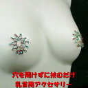 ニップルハガー レイシークリスマス 乳首アクセサリー ニップル 乳首 ジュエリーハナゾノ