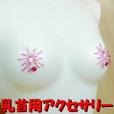 ニップルハガー ラージスター ローズ 乳首アクセサリー ニップル 乳首 ジュエリーハナゾノ