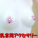 ニップルハガー スモールスター ローズ 乳首アクセサリー ニップル 乳首 ジュエリーハナゾノ