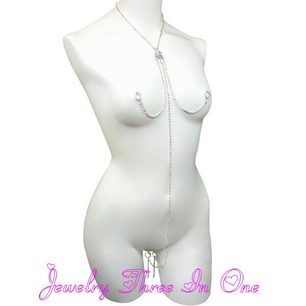 楽天スーパーセール ジュエリースリーインワンラビアリング クリスタルオーロラ(オーダーメイド) ジュエリーハナゾノ