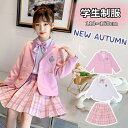 【P10倍!12日23:59まで期間限定】入学式 スーツ セットアップ 女の子 韓国 子供服 スカート ジャケット 2点セット 3点セット キッズ フォーマル ...