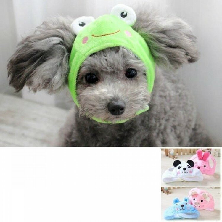 犬用帽子スヌード垂れ耳のワンちゃんに耳汚れ防止小型犬中型犬コスプレ動物ペット ペットグッズ 犬用品..