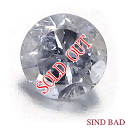 お買い上げ頂いたので、感謝の気持ち（サンキュー39）に価格を変更しました！ グレー バイオレット ダイヤモンド 0.033ct