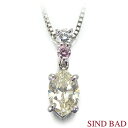 ダイヤ ペンダント ダイヤ ピンクダイヤ ネックレス トップ ダイヤ1.053ct ピンクダイヤ0.058ct ダイヤ0.08ct プラチナ ペンダント ヘッドマーキーズ 中央宝石研究所鑑定書付き【カラーダイヤモンド ネックレス ヘッド】