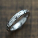 結婚指輪 リング PT100 (プラチナ10%) ダイヤモンド 0.03ct 手彫り彫刻 桜 マリッジリング レディースリング 彼女 クリスマス(4)