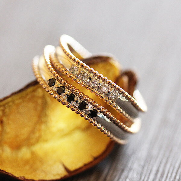 【ブラックフライデー☆最大2,000円クーポンあり】 結婚指輪 ペアリング PT100 (プラチナ10%) K18YG コンビ 選べるダイヤ 0.05ct アン...