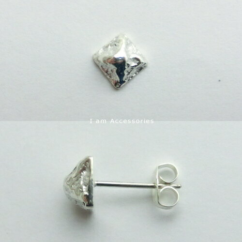 受注生産商品　片方/片耳　ネイチャースタッズピアス シルバー925【メール便可】【オリジナル】【i am accessories】(4)