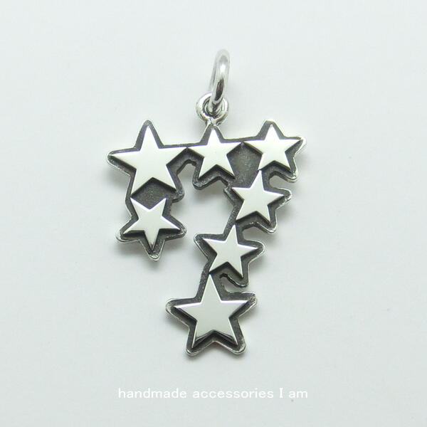 受注生産商品　ラッキーナンバー　7　セブン　スターペンダント　シルバー925　メール便可