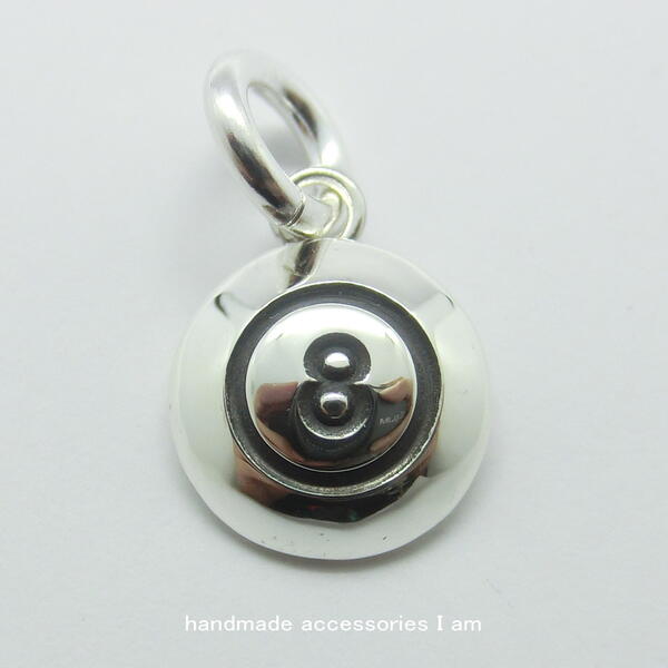 受注生産商品　ハンドメイド　8ボールペンダント　シルバー925