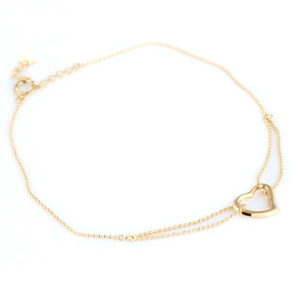 アンクレット K18イエローゴールド【楽ギフ_包装】 末広 【今だけ代引手数料無料】